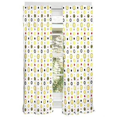 Image of Franco Kids Window Curtain Panels Drapes Set, 82 in x 63 in, Pokemon