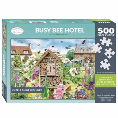 Image of Otter House Gift Jigsaw Puzzle 500 Piece Busy Bee Hotel