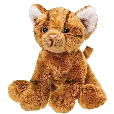 Image of Suki Gifts International Yomiko Sitting Cat, Small, Orange Tabby