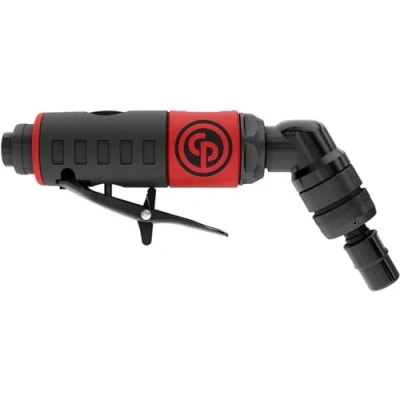 Image of Chicago Pneumatic CP7408 1/4&quot;(6 mm) Die Grinder Angle Max Power : 0.34 hp 1/4 (6.4mm) 23000 RPM, Red