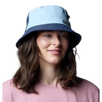 Image of Columbia Unisex Trek 2 Bucket Hat, Ripple Blue/Collegiate Navy, S/M