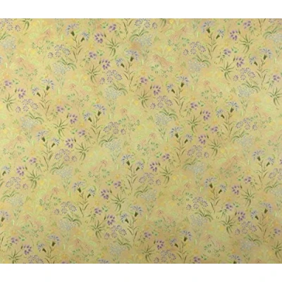 Image of Melody Jane Dolls House Meadow Flowers Miniature Floral Print 1:12 Scale Wallpaper