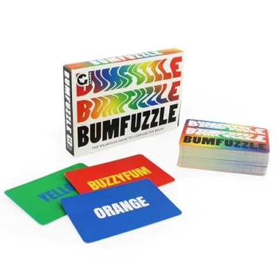 Image of Ginger Fox Bumfuzzle Colour Card Game The Hilarious Fast Paced, Quick Thinking That Will Confuse Your Brain 2+ Players Age 12+ 15 20 Minutes Gameplay