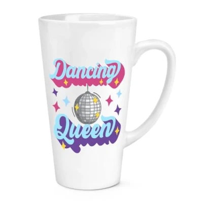 Image of Dancing Queen 17oz Large Latte Mug Cup