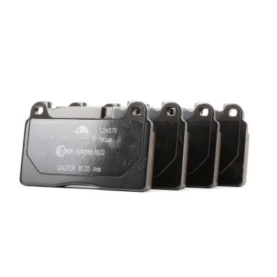 Image of 8R0698151H, 95B698151H, 9A769815100, PAC698151 Brake pad set ATE Ceramic 13.0470 4879.2 prepared for wear indicator, excl. warning contact