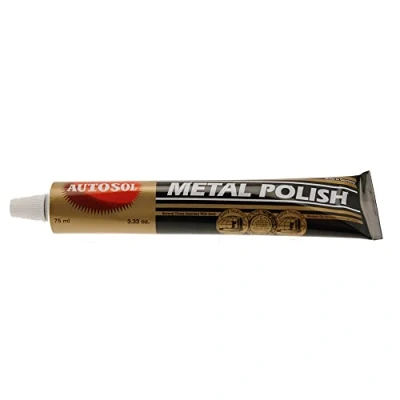 Image of Autosol Metal Polish Paste for Home, Bike, Boat and Car Cleaning, Alloy Wheel Cleaner, Rust Remover Metal, All Purpose Cleaner 75ml Tube