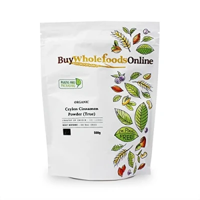 Image of Organic Ceylon Cinnamon Powder (True) 500g (BWFO)