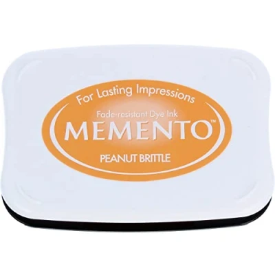Image of Tsukineko Memento Dye Ink Pad Peanut Brittle