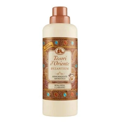 Image of Tesori d&#039;Oriente Byzantium Fabric Softener Liquid, 750 milliliters (Black Rose, Labdanum Scent, Septic Safe, Softening)