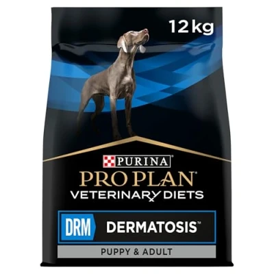 Image of PRO PLAN VETERINARY DIETS DRM Dermatosis Dry Dog Food 12kg