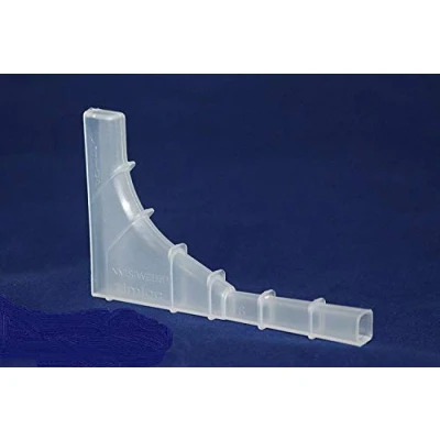Image of Pack of 50 Timloc InvisiWeep Clear Tunnel Low Profile External Cavity Wall Weep Vents