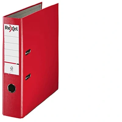 Image of Rexel Lever Arch File, A4, 75mm, Red