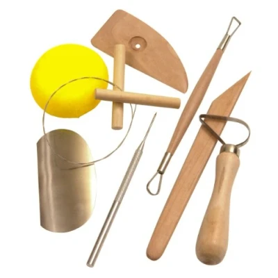 Image of Pottery Tool Kit 8 Piece Set