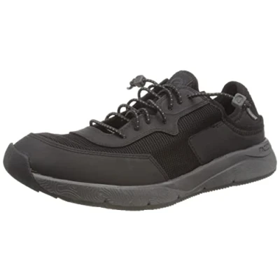 Image of Clarks Men&#039;s Davis Low Sneaker, Black Combi, 8 UK
