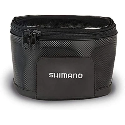 Image of SHIMANO ZIP TOP REEL CASE CARBON LOOK SIZE LARGE