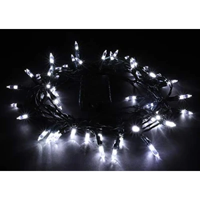 Image of Christmas Concepts® 60 White LED Battery Operated Indoor Fairy Lights 6m/20ft Timer and Multi Function Controller Decorations