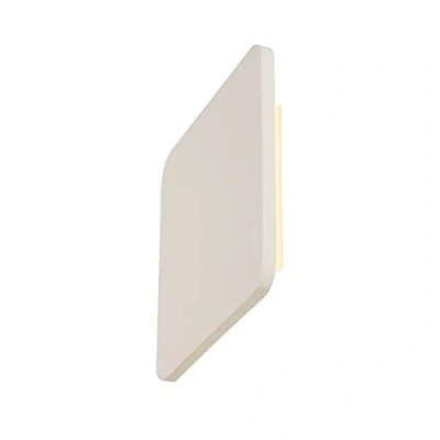 Image of SLV Plastra LED wall light made of plaster angular 30x30cm