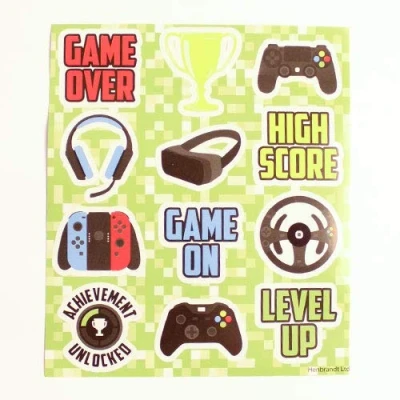 Image of HENBRANDT N51515HNB Fun Gamer Stickers