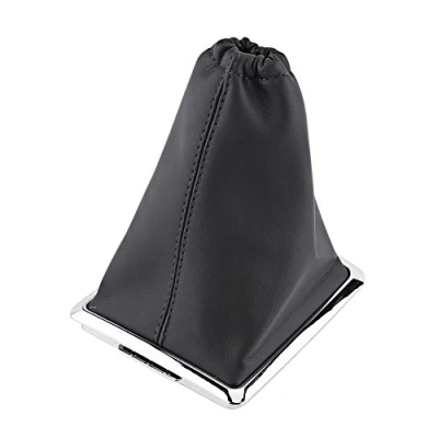Image of Gear Stick Cover, PU Leather Car Gaiter Boot Dust Cover Replacement for Focus 2005 2012