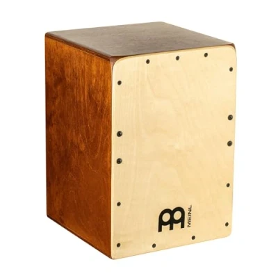 Image of Meinl Percussion Jam Cajon Instrument Small Drum Box for Children and Adults up to 1.50 m Playing Surface Baltic Birch (JC50AB B)