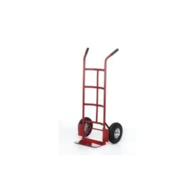 Image of BARTON PTST Pneumatic Tyre Sack Truck, Red
