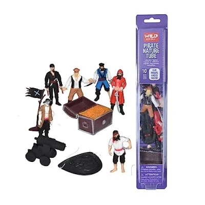 Image of Wild Republic Europe ApS 28cm Tube Pirates,Purple
