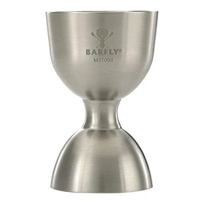 Image of Barfly M37098 Heavy Duty Straight Rim Bell Jigger, 18/8 Stainless Steel