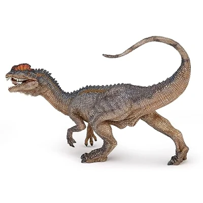 Image of Papo DINOSAURS 55035 Dilophosaurus Figurine, multicolour, Individual packaging