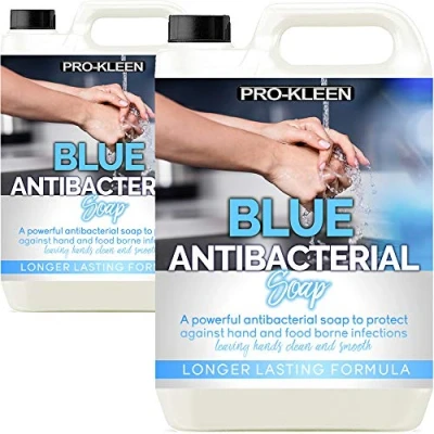 Image of Pro Kleen Anti Bactierial Hand Sanitiser Soap 2 x 5 Litres Alcohol Free Kills 99.9% Bacteria and Germs