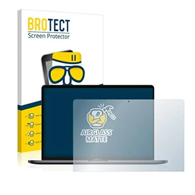 Image of brotect Anti Glare Glass Screen Protector Matte compatible with Apple MacBook Pro 15&quot; 2018 Scratch 9H Protection Film