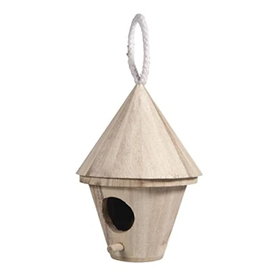 Image of RAYHER Wooden aviary, 16cm, Wood, 11 x 21 cm