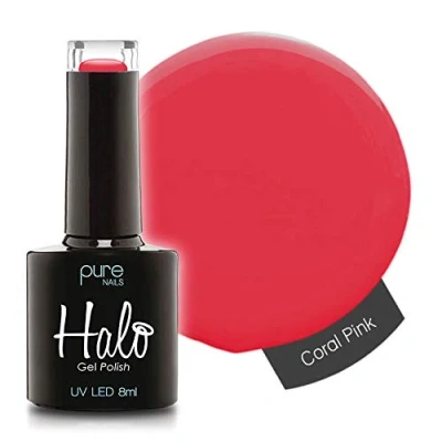 Image of Halo Gel Polish *Full Range 8ml* **CHOOSE YOUR COLOUR(S)** (Coral Pink N2818)