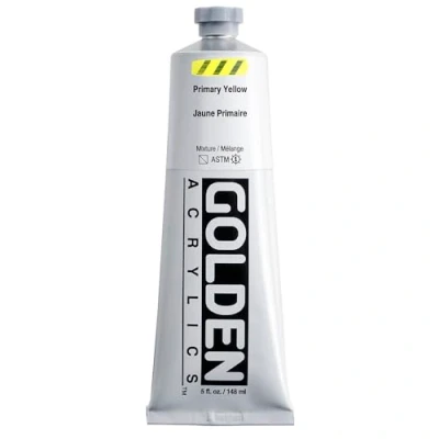 Image of Golden Acrylic : 150ml Heavy Body PRIMARY YELLOW