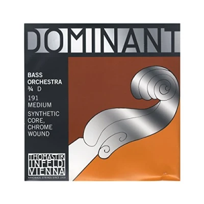 Image of Dominant Strings 191 3/4 Chrome Wound Double Bass D String