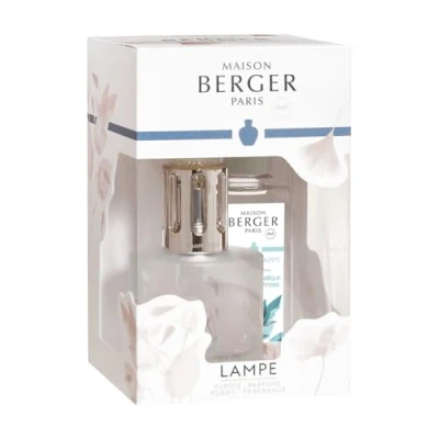Image of Lampe Berger Aroma Happy 210 ml Frosted Glass Oil Burner Silver
