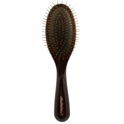 Image of Chris Christensen Dog Brush, 27 mm Oval Pin Fusion Series, Groom Like a Professional, Brass Pins, 100% Static Free, Ground and Polished Tips