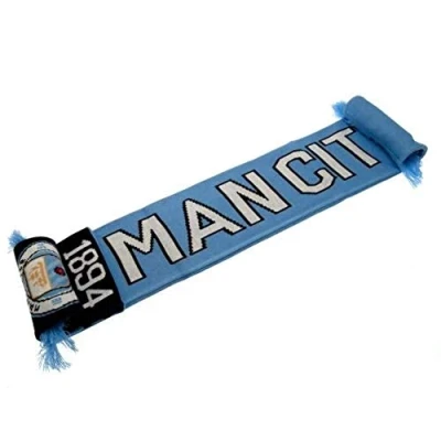 Image of Man City Nero Scarf Sky/Navy One Size