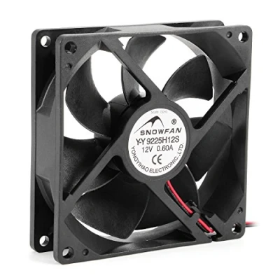 Image of sourcingmap 92mm x 25mm 12V DC Cooling Fan Long Life HY Bearing Computer Case