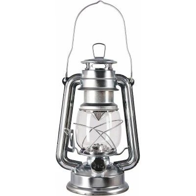 Image of 15 LED hurricane lamp (silver) S8010