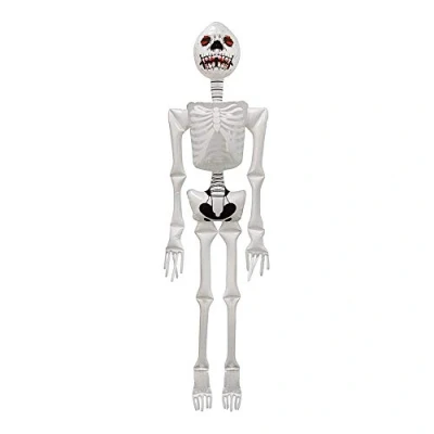 Image of HENBRANDT Halloween Spooky Horror Skeleton Inflatable Decoration White 183cm Tall
