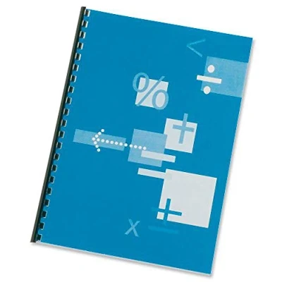 Image of GBC HiClear Binding Covers A4 PVC 150 Micron pack of 50 (2 x packs 25).