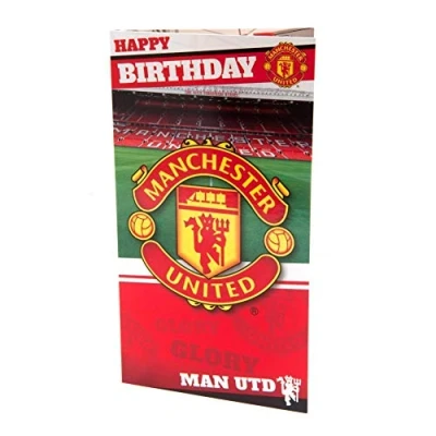 Image of Manchester United Birthday Card