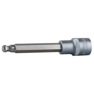 Image of KS Tools 1/2 Inch Bit Socket Hexagon with Ball Head Long 14 mm 200