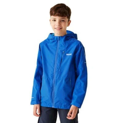 Image of Regatta Kids Breathable Calderdale Iii Waterproof Jacket Olympian Blue, Size: 7 8 Years