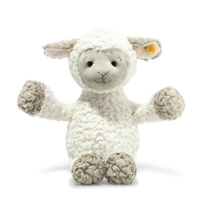 Image of Steiff 067099 Lita lamb 45 white/browngrey