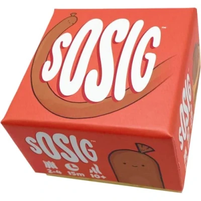 Image of Joking Hazard Sosig Card Game 120+ Family Friendly Cards for Kids &amp; Adults, Build the Tastiest with Fun Strategy, Includes Mystery Meat Sabotage Goal