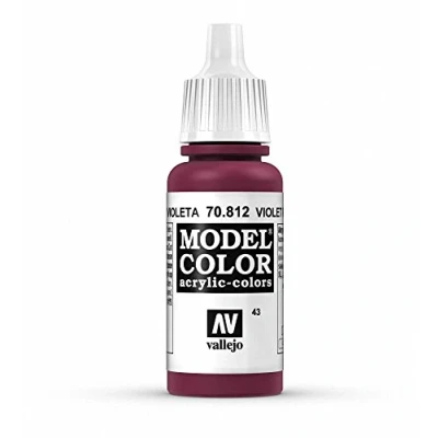Image of Vallejo 812 Model Color 17 ml Acrylic Paint Violet Red