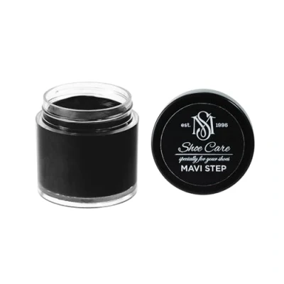 Image of MAVI STEP Leather Repair &amp; Recolouring Cream Surface Crack Filler for Couches, Furniture and Shoes Couch Seat Colour Restorer Cat Scratch Remover 118 Black