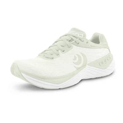 Image of Topo Athletic Ultrafly 5 Women&#039;s Running Shoes Size 5, White/Grey, Lightweight &amp; Breathable for Comfort