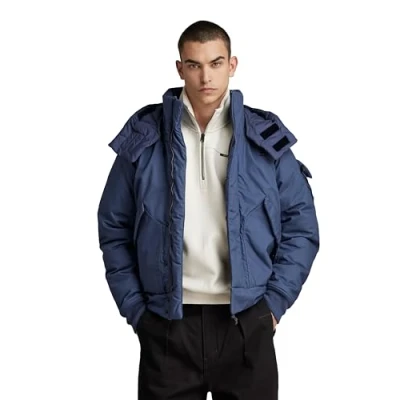 Image of G Star Men&#039;s Flight bomber puffer, blue (rank D23644 D389 868), M